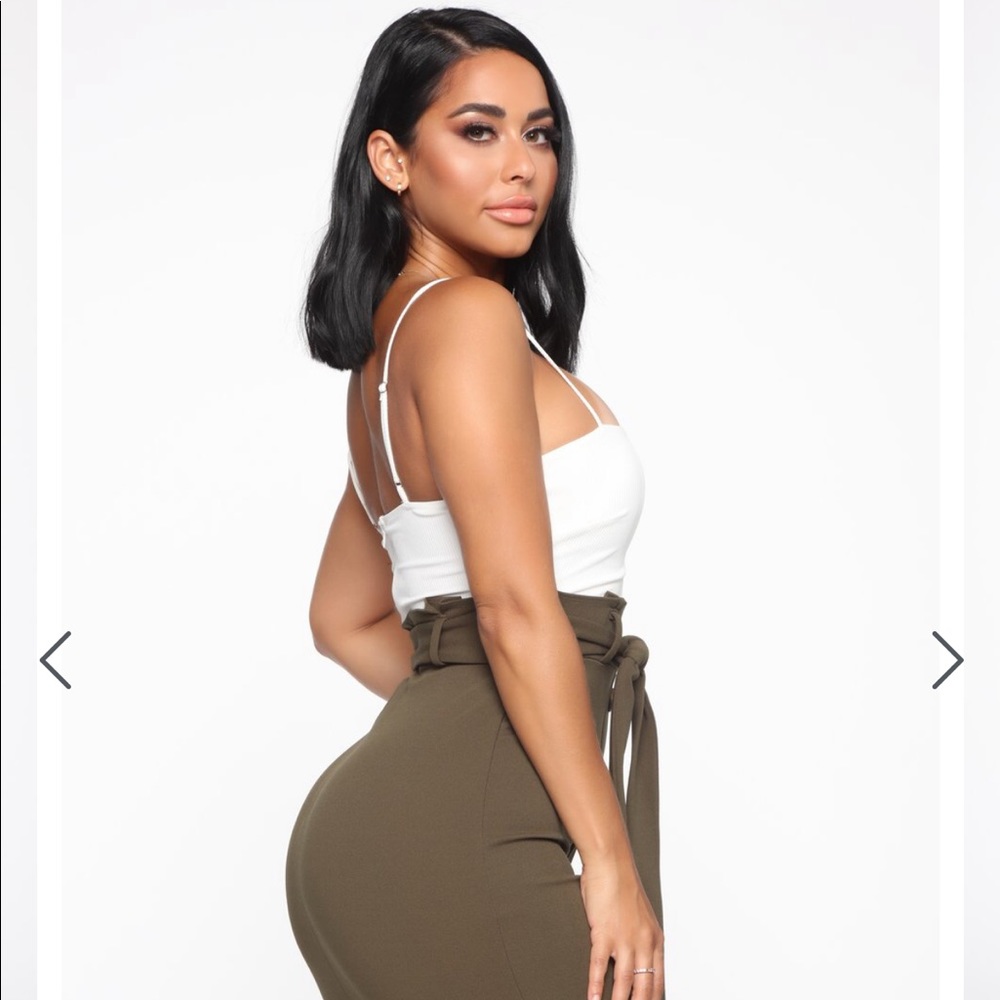 NWT Fashion Nova Olive Green Dress - Picture 3 of 8